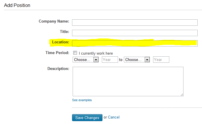 New! Adding Location to Your LinkedIn Profile Experience - LinkedIn ...