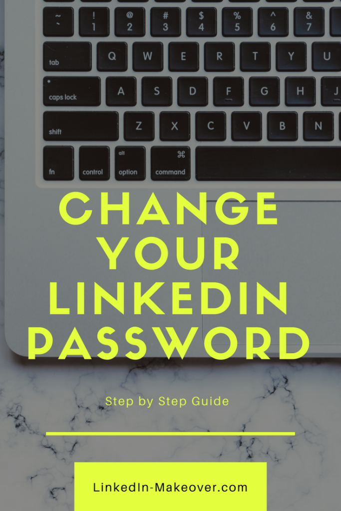 Update or Change Your LinkedIn Password