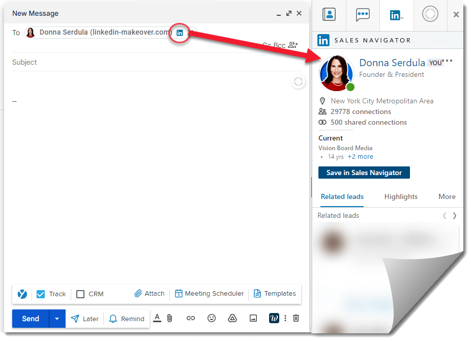 Search LinkedIn by Email Address