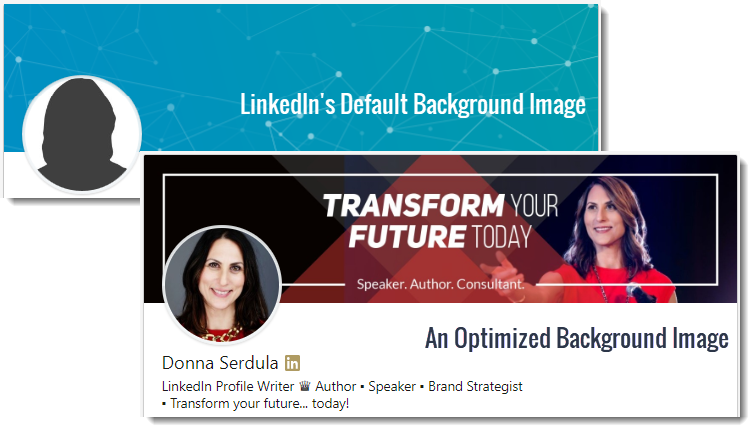 LinkedIn Profile Optimization For Dummies: Background Image Guide